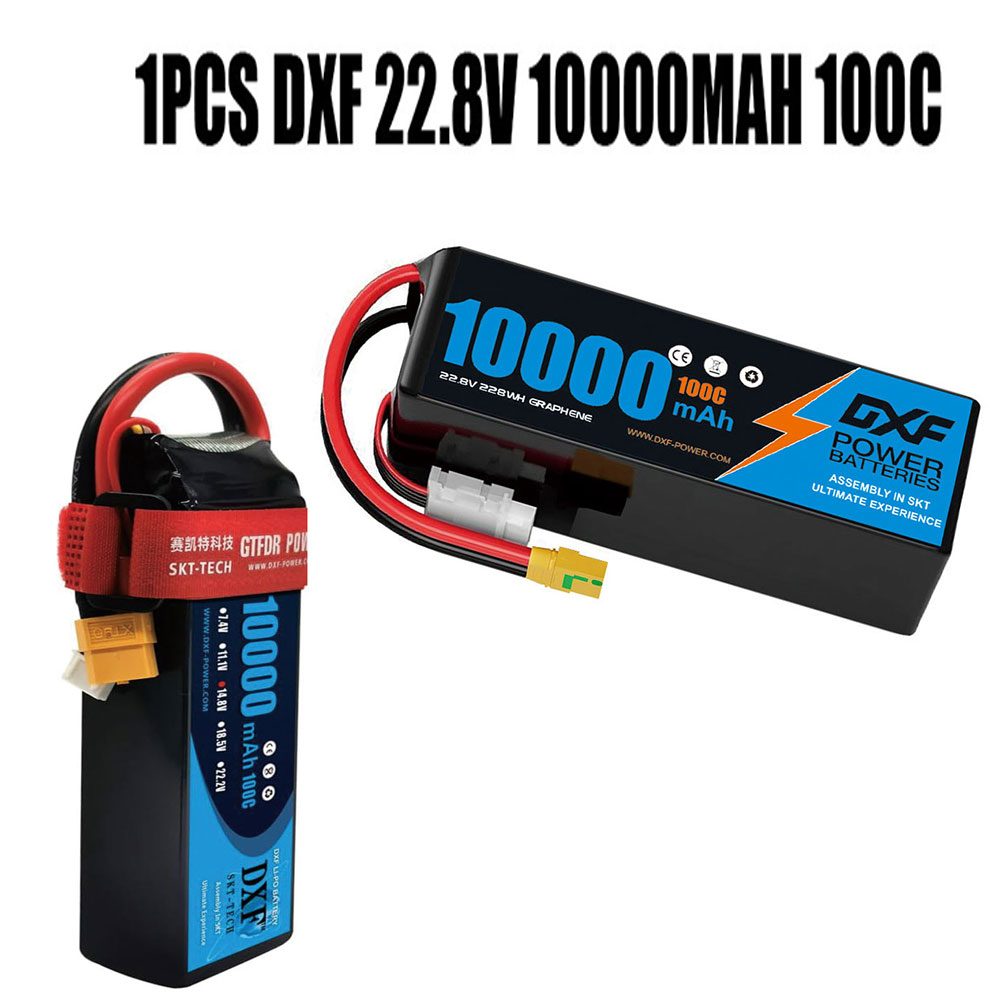 Drone Rc Link - Bateria lipo dxf 6s 10000mah 22.2v