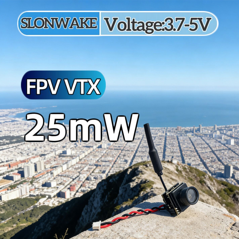 Drone Rc Remote Control - Transmissor e Câmera Integrados SLONWAKE FPV