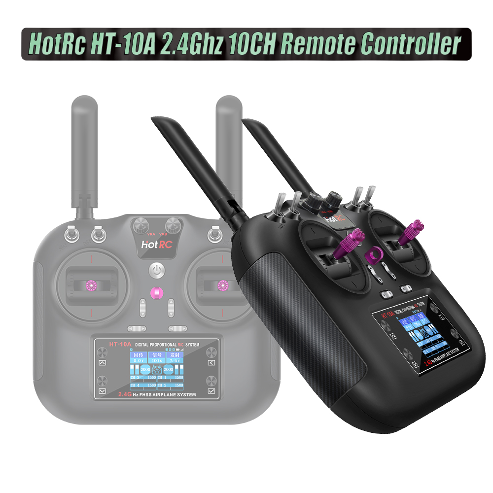Drone Rc Aircraft - Controle Remoto Hotrc Hot RC HT-10A