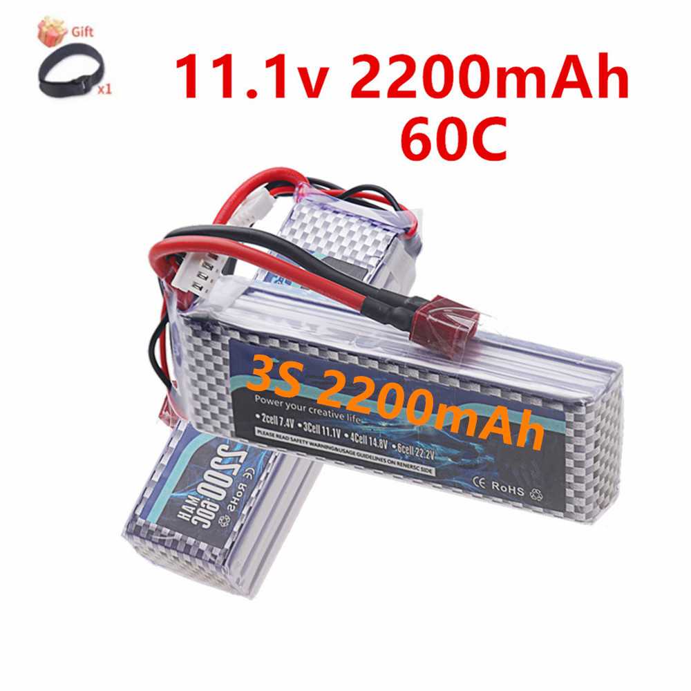 Dron Rc Quadcopter - Bateria Lipo 3S 11.1V Deans T