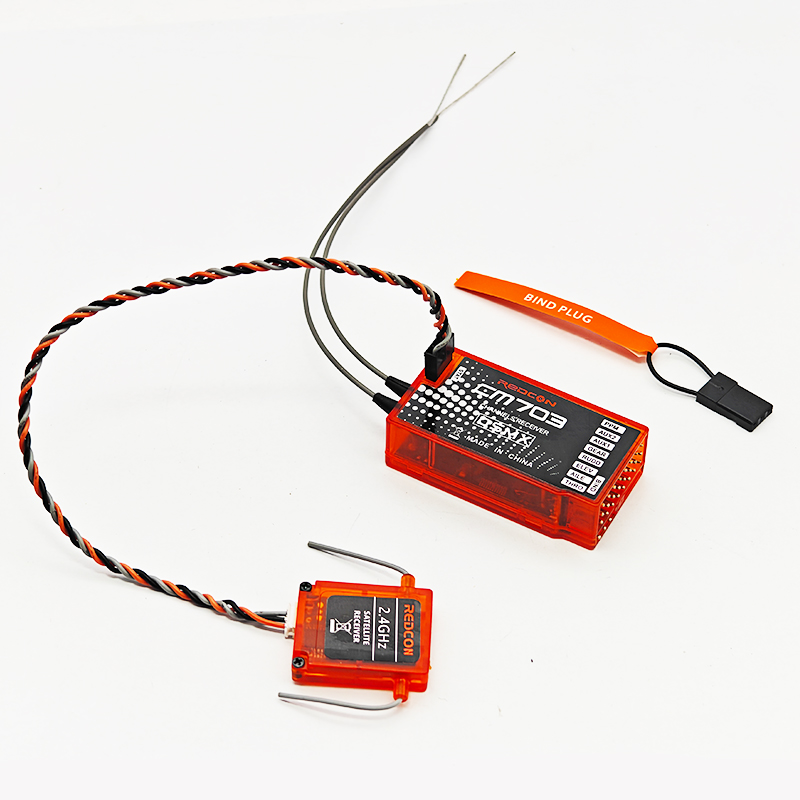 Joystick Rc Drone - Receptor RX CM703 de 7 canais