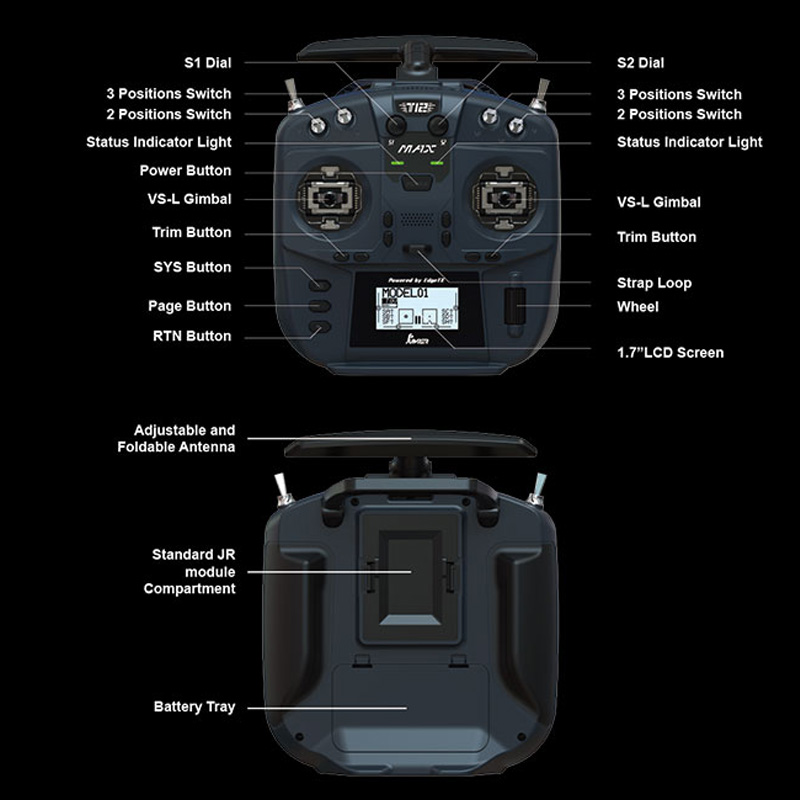Jumper T12 MAX Controlador de  - Drone Vs Rc Airplane avaliação e preço