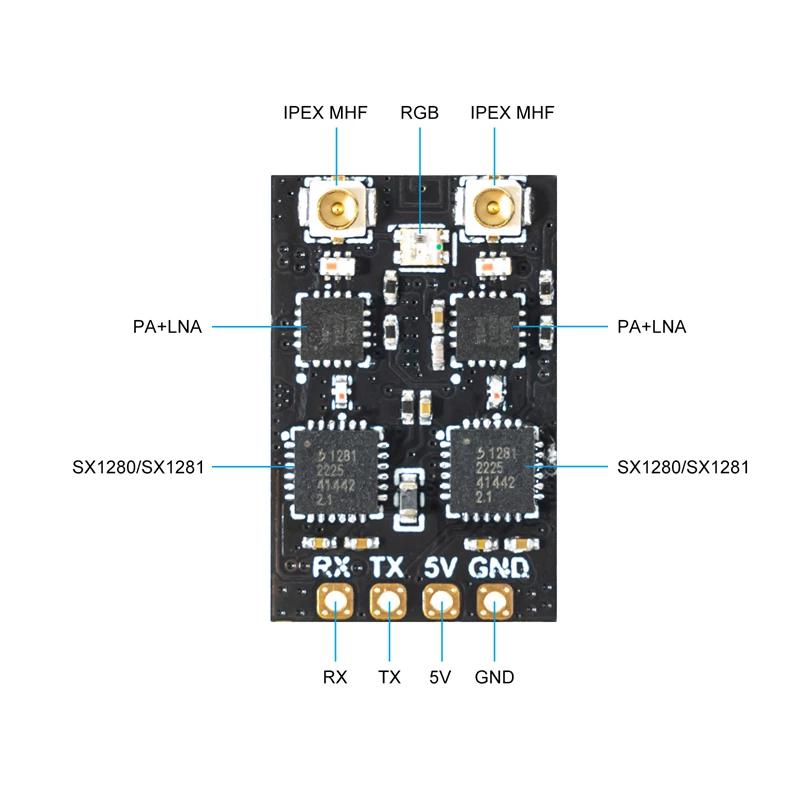 Receptor BETAFPV ELRS 915MHz p - Drone Tech Rc avaliação e preço