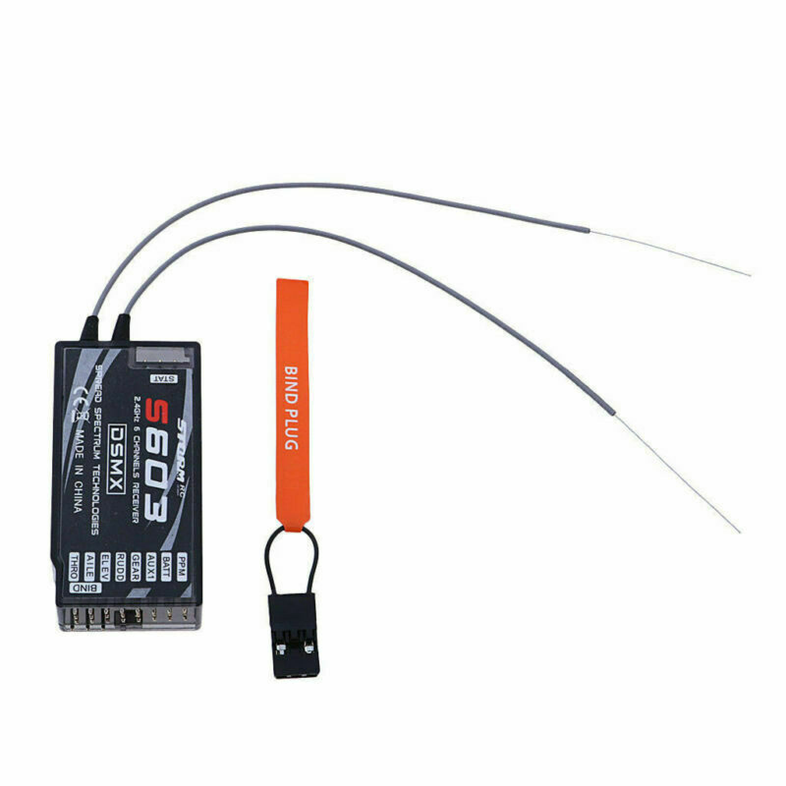Receptor 6CH 2.4GHz PPM S603 c - Drone Rc Aircraft avaliação e preço