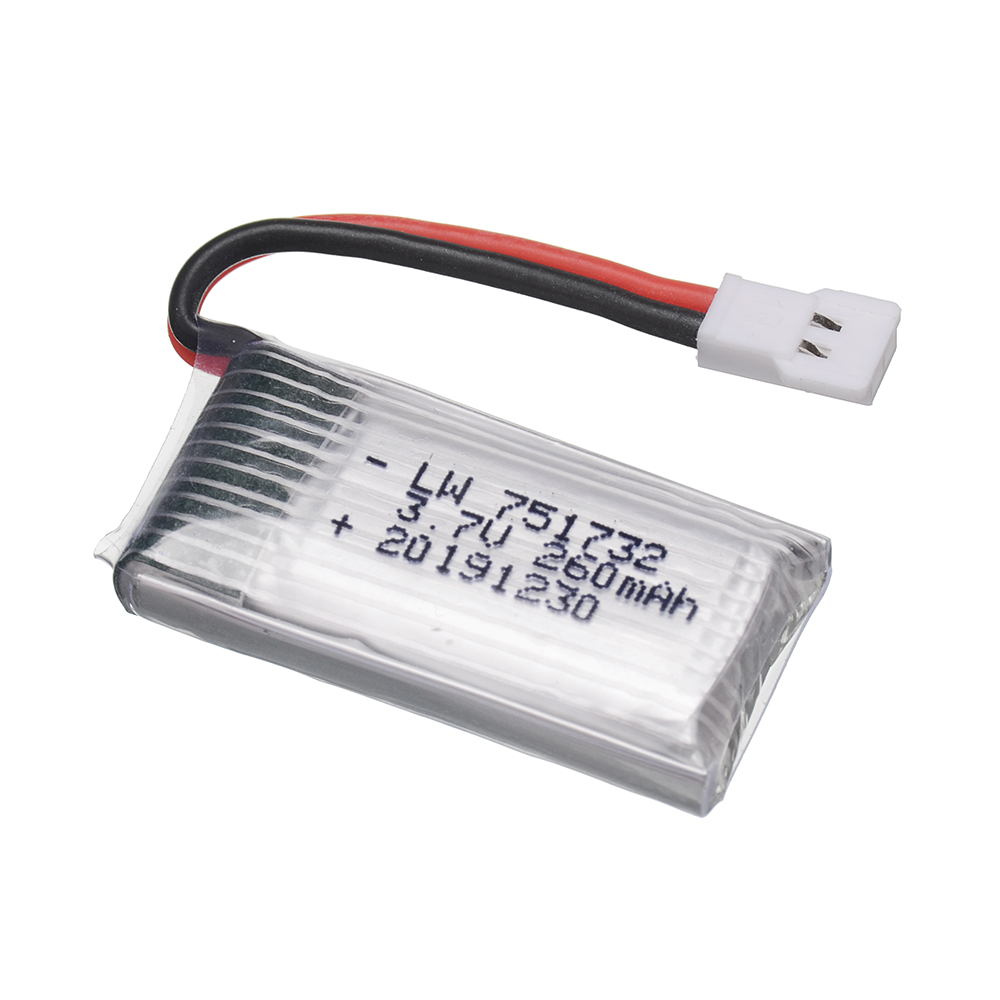 Bateria lipo h8 h36 3.7v 260ma - Drone Reaper Rc avaliação e preço