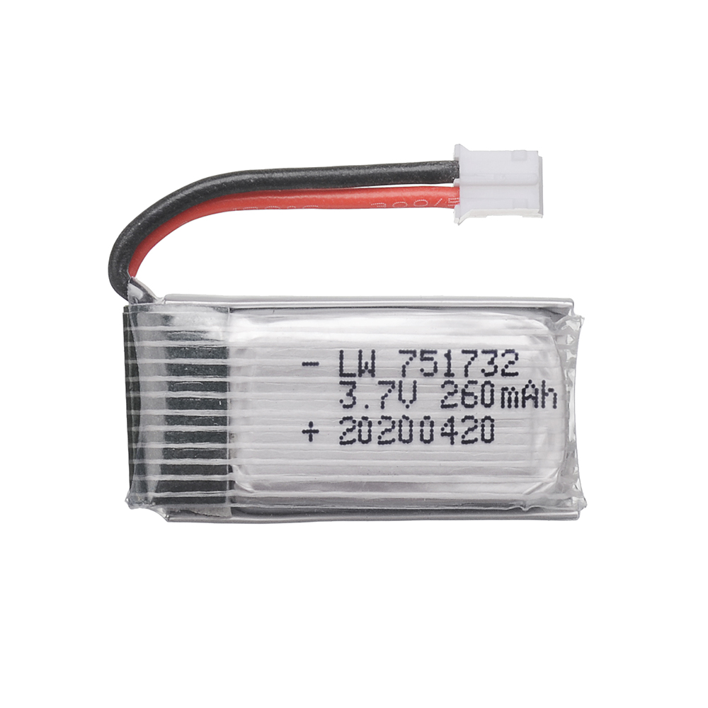 Bateria lipo h8 h36 3.7v 260ma - Drone Reaper Rc avaliação e preço