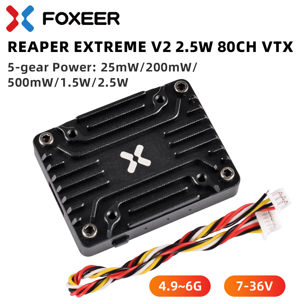 Foxeer 5.8g Reaper Extreme V2  - Drone Reaper Rc avaliação e preço