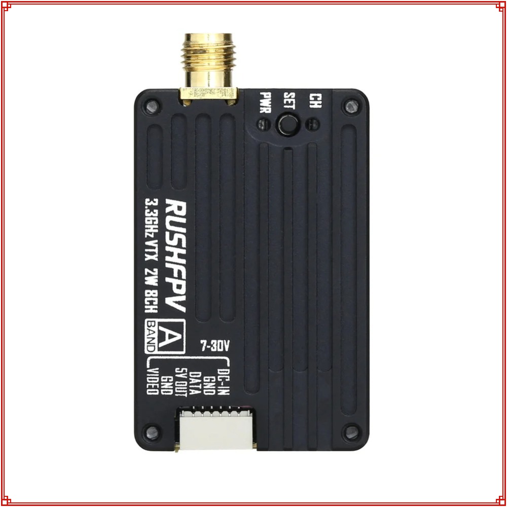 Novo Transmissor RUSHFPV 3.3G  - Drone Rc Remote Control avaliação e preço