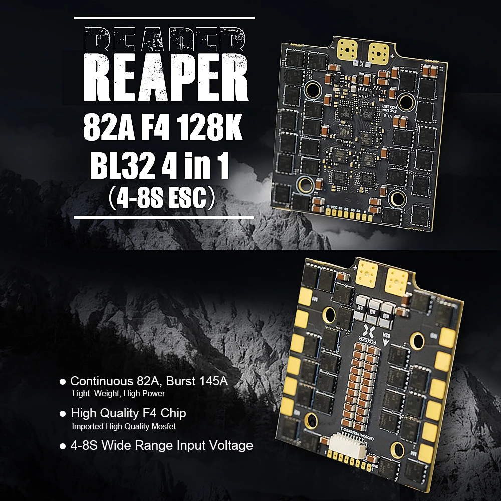 AvaCoreFOXEER Reaper V2 82A ES - Drone Reaper Rc avaliação e preço