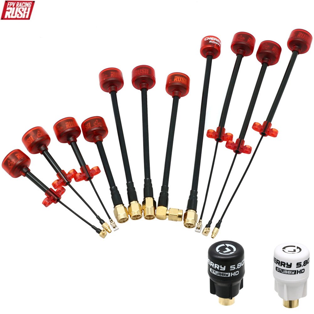 Rush cereja fpv 5.8g antena lh - Drone Tech Rc avaliação e preço