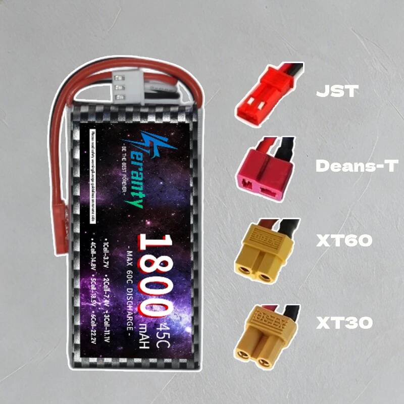 Bateria Lipo TERANTY 2S 3S 4S  - Drone Tech Rc avaliação e preço