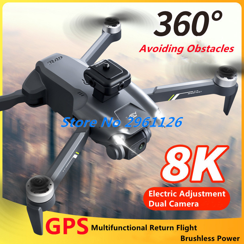 360 °   Evitar obstáculos foto - Drone Rc Fpv Manual avaliação e preço