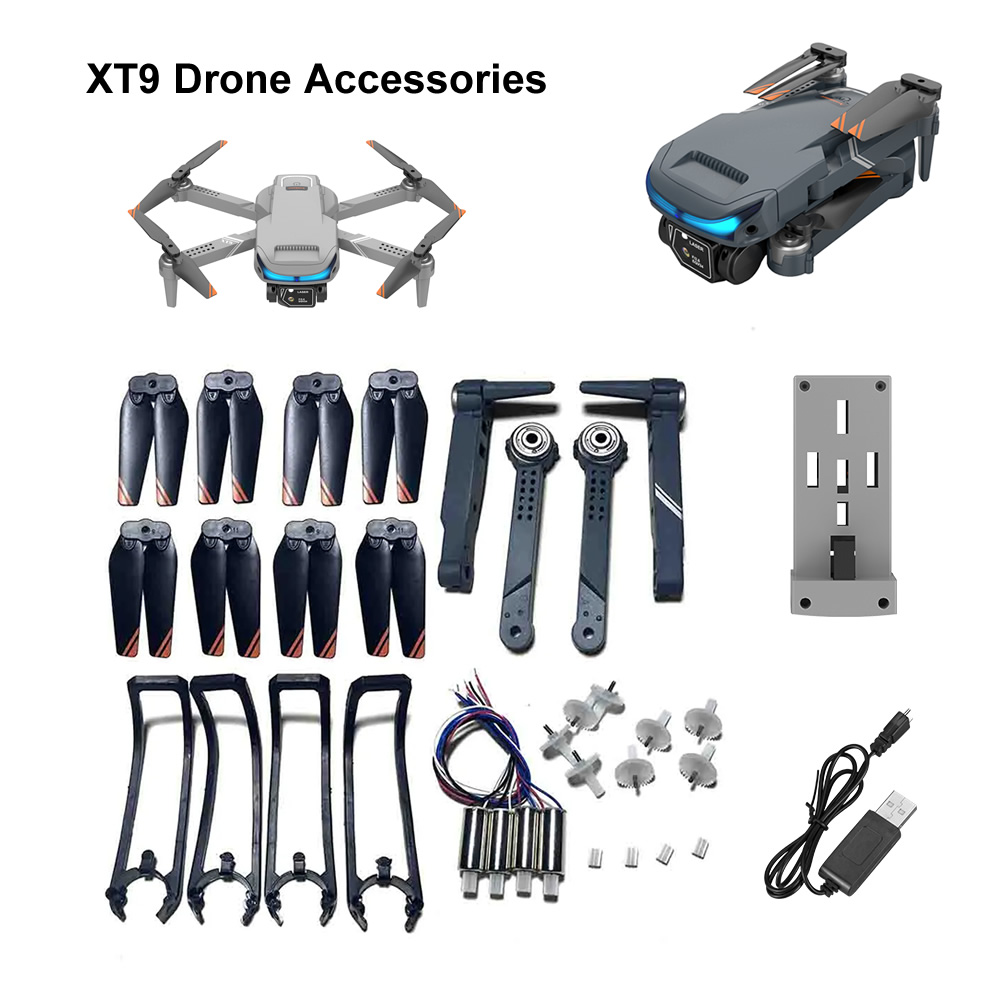 Xt9 mini drone peças de reposi - Drone Rc Xt9 avaliação e preço