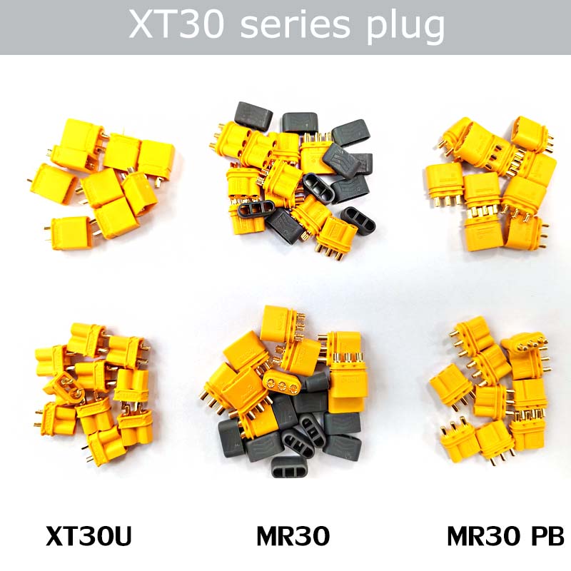 Amass 10 / 50 pares xt30 xt30u - Drone Rc Link avaliação e preço