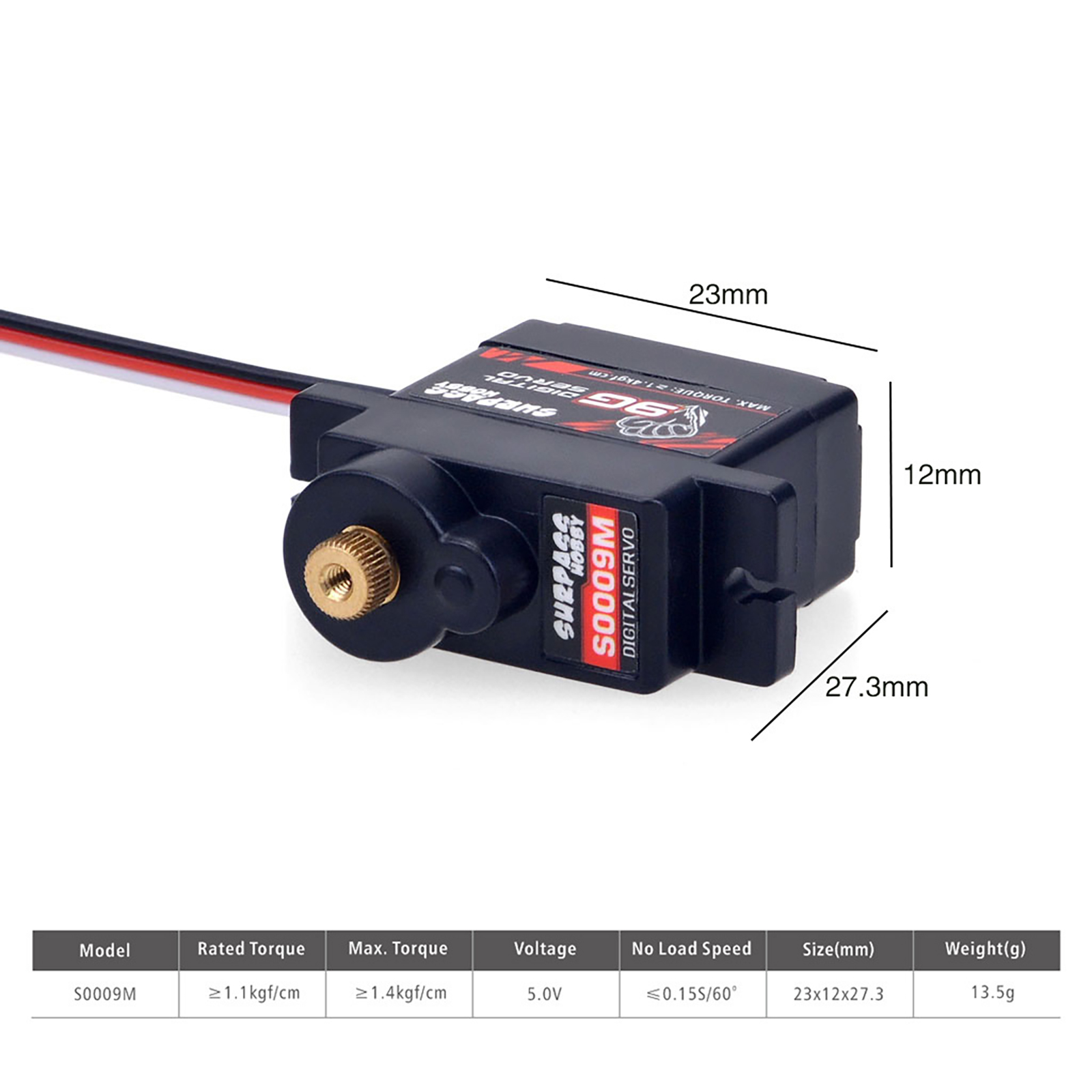 Servo Digital Micro de Alta Ve - Drone Tech Rc avaliação e preço