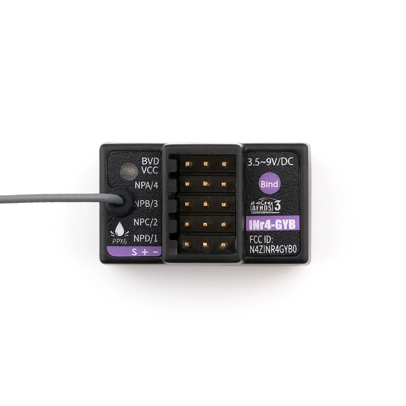 Receptor FLYSKY INr4-GYB de 4  - Joystick Rc Drone avaliação e preço