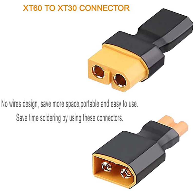 4 pçs xt60 para xt30 plug fême - Drone Rc Link avaliação e preço