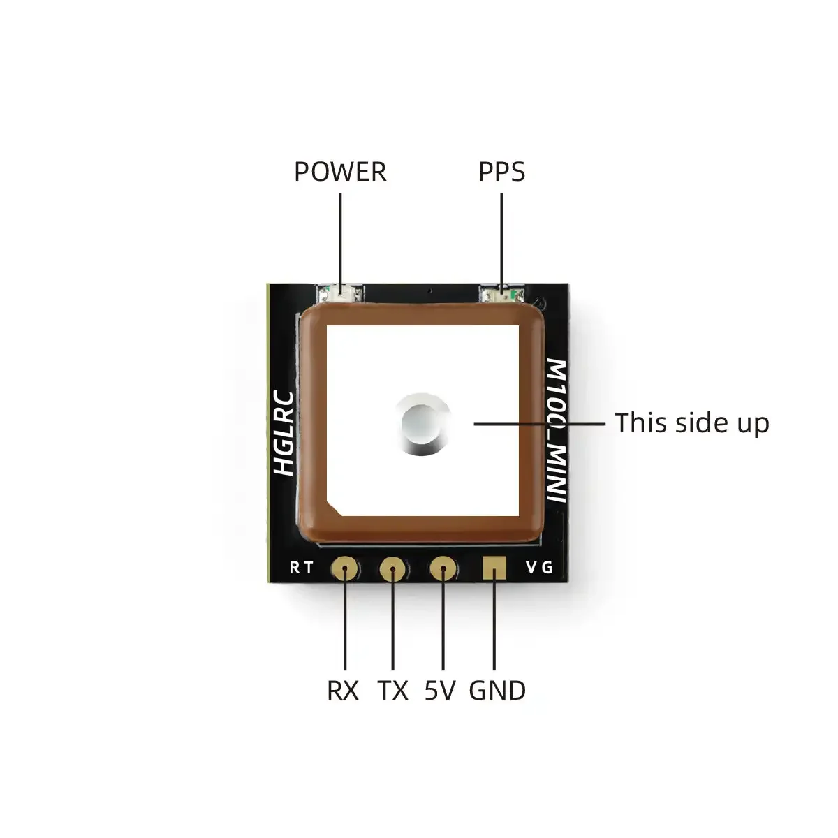 Módulo GPS HGLRC M100 MINI M10 - Drone Tech Rc avaliação e preço