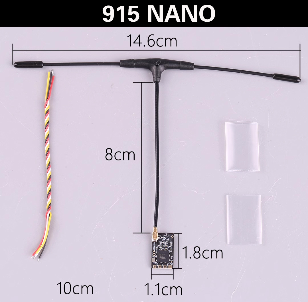 Receptor Nano ELRS BAYCK 915MH - Drone Tech Rc avaliação e preço