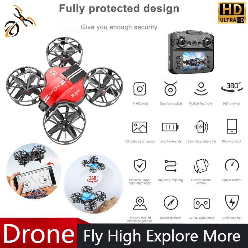 NEW Mini Drone 812PRO professi - Drone Kf Rc avaliação e preço