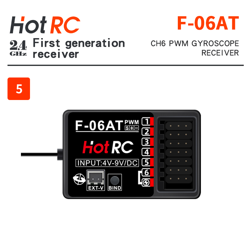 HOTRC 2.4 Ghz Receptores F-01A - Joystick Rc Drone avaliação e preço